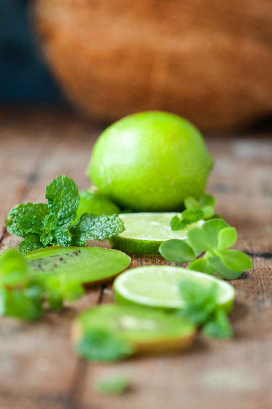 slices of lime